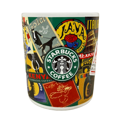 International Coffee Blends Stamps Mug Starbucks