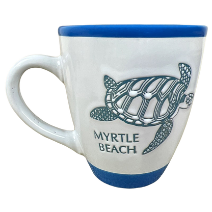 Myrtle Beach Turtle Etched Mug