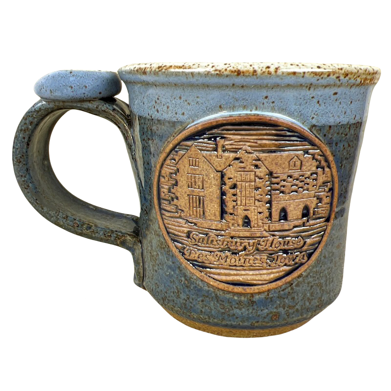 Salisbury House Des Moines Iowa Hand Thrown Pottery Mug