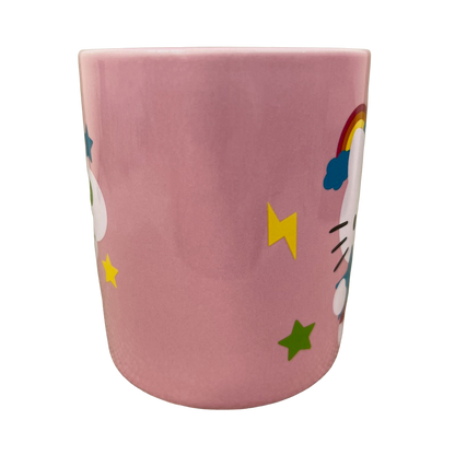 Hello Kitty With Rainbow And Stars Mug Sanrio