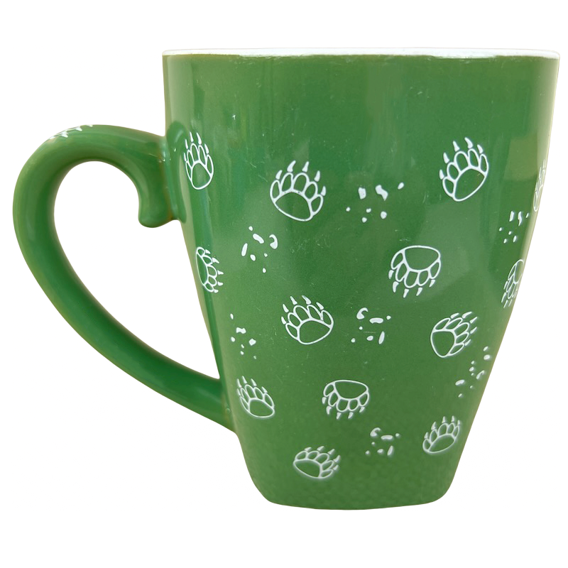 Lake Tahoe Bear Prints Oversized Mug