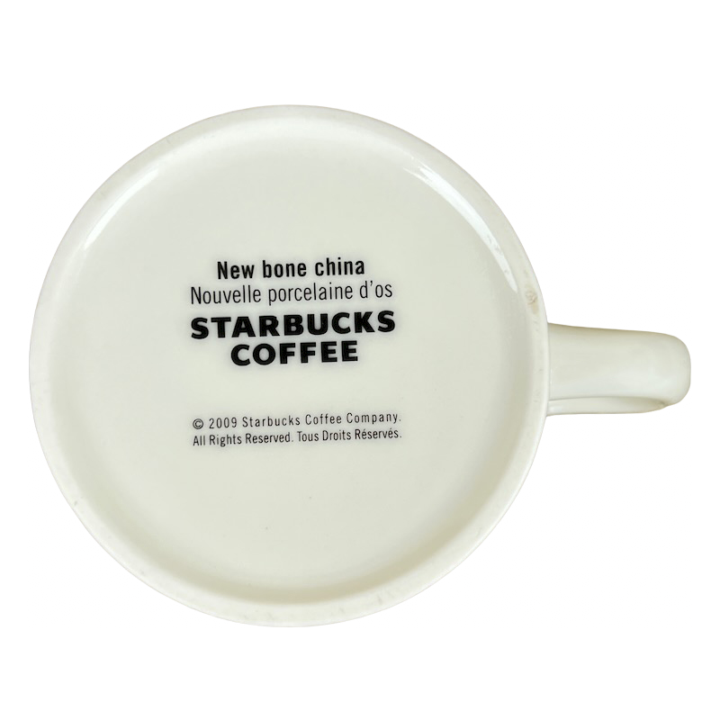 New Bone China Brown Inside Mug Starbucks