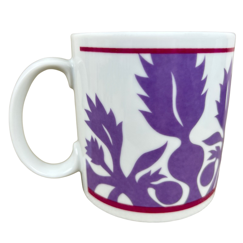 ULU Mamo Purple Floral Mug Worldwide Distributors