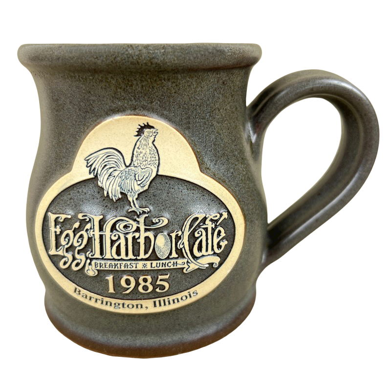 Egg Harbor Cafe Barrington Illinois 1985 Mug Deneen Pottery