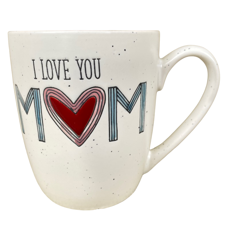 I Love You Mom Etched Mug For You With Love