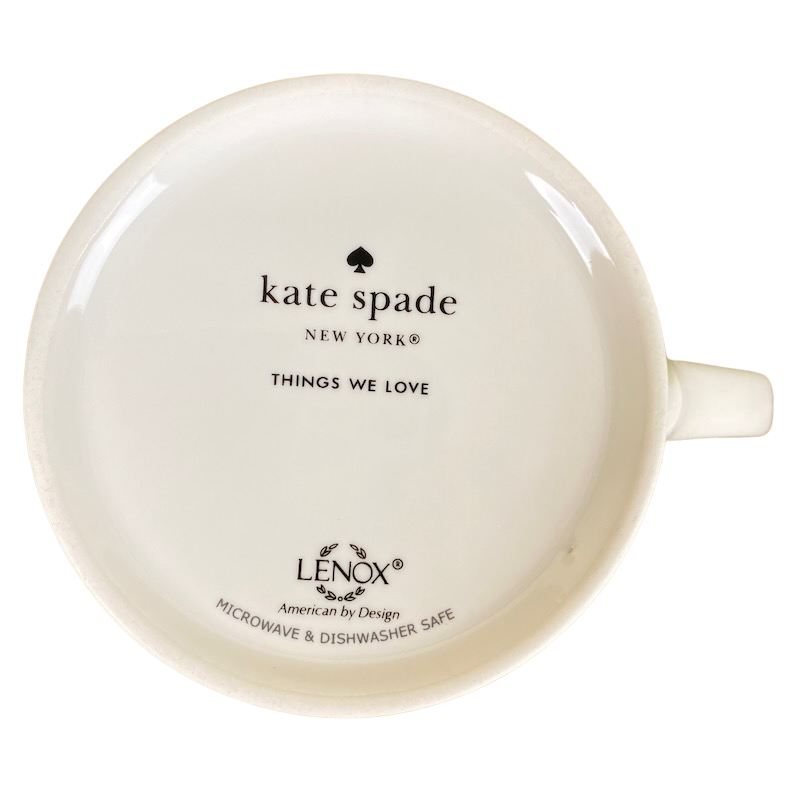 Kate Spade Things We Love Mug Lenox