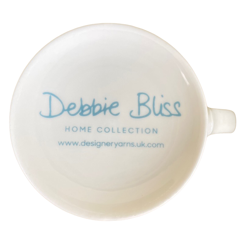 Debbie Bliss Home Collection Double Rib Yarn Knitting Mug Designer Yarns UK