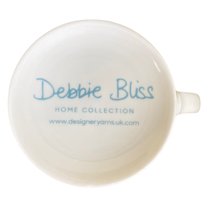Debbie Bliss Home Collection Double Rib Yarn Knitting Mug Designer Yarns UK
