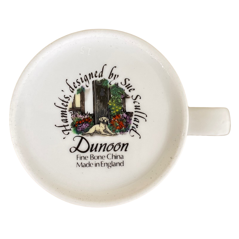 Hamlets White Tudor House Sue Scullard Mug Dunoon