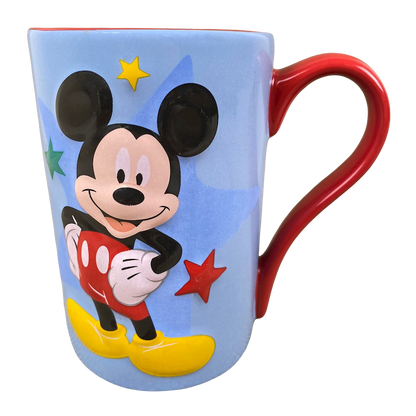 Mickey Mouse With Stars Embossed Mug Disney Store