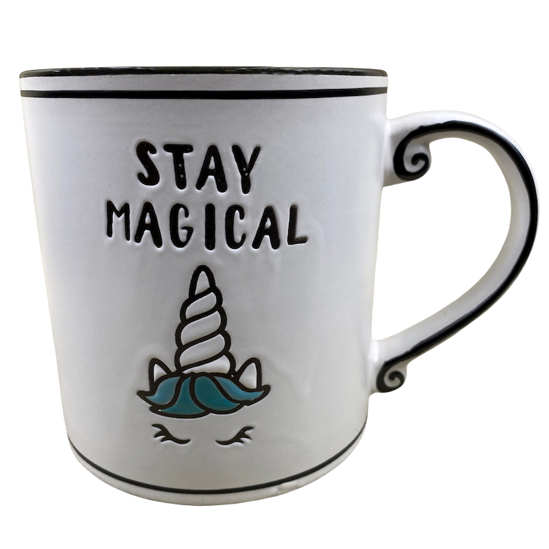 Stay Magical Unicorn Horn Oversized Mug Spectrum Designz