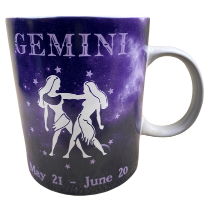 Gemini Zodiac Acronym Oversized Mug Fisher