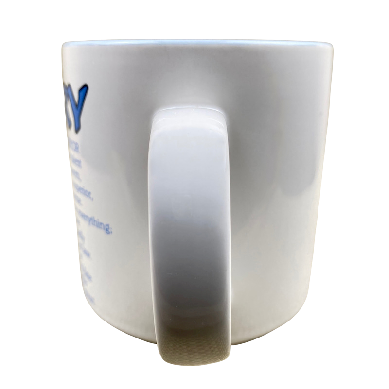 JERRY Poetry Name Blue Interior Mug Papel