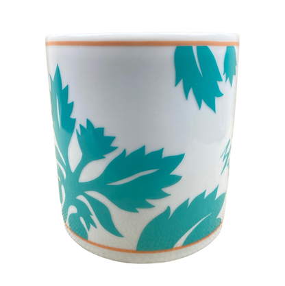 ULU Mamo Turquoise Floral Mug Island Heritage
