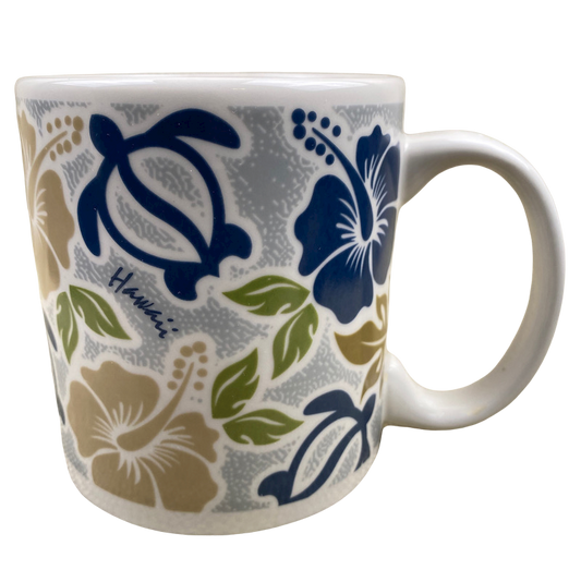 Honu Hibiscus Large Mug The Islander Group