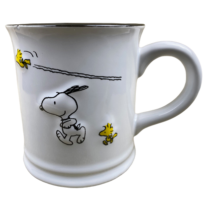 Peanuts Snoopy & Woodstock Embossed Mug Peanuts Worldwide