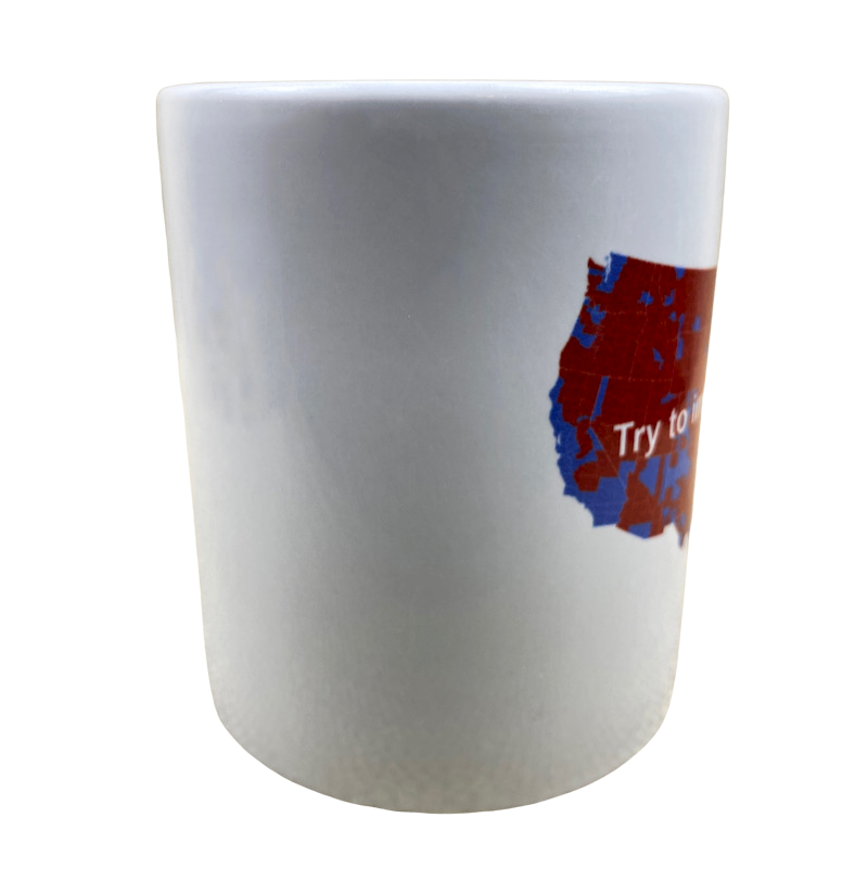 Donald J Trump Try To Impeach This Map Mug