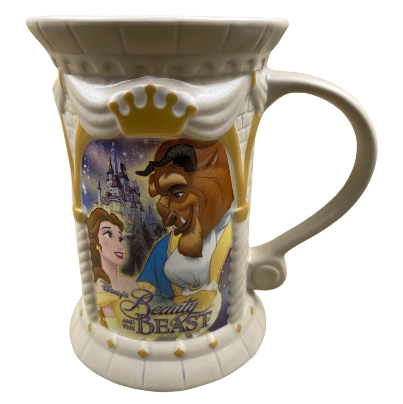 Beauty And The Beast 3D Figural Castle Mug Disney Store Exclusive