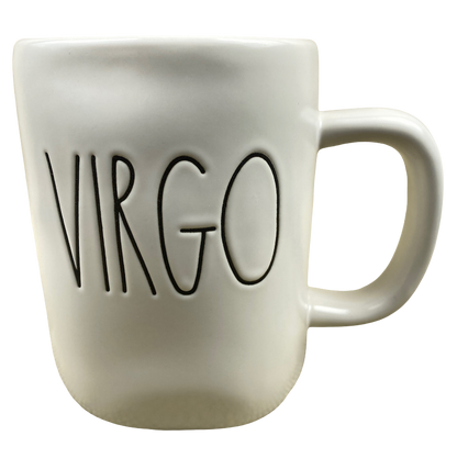 Rae Dunn Artisan Collection VIRGO Astrology Zodiac Mug Cream Inside Magenta NEW