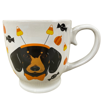 It's All About the Candy Dachshund Halloween Mug