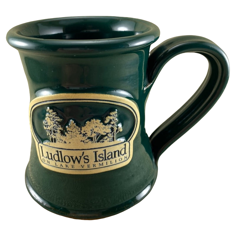 Ludlow's Island On Lake Vermilion Mug Deneen Pottery