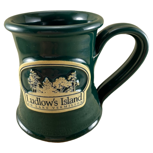 Ludlow's Island On Lake Vermilion Mug Deneen Pottery