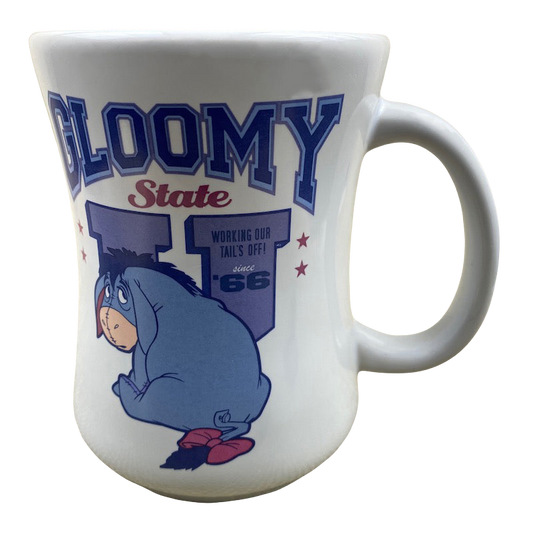 Eeyore Gloomy State U Mug Disney Store