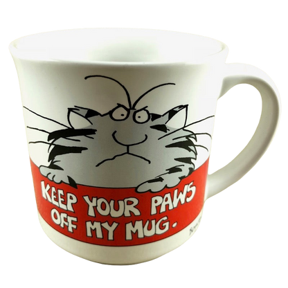 Keep Your Paws Off My Mug Sandra Boynton Mug Recycled Paper Products