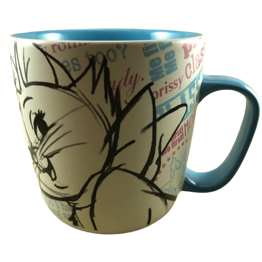 Marie Aristocats Oversized Sketch Mug Disney Store