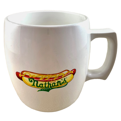 Nathan's Famous Hot Dog Plastic Mug