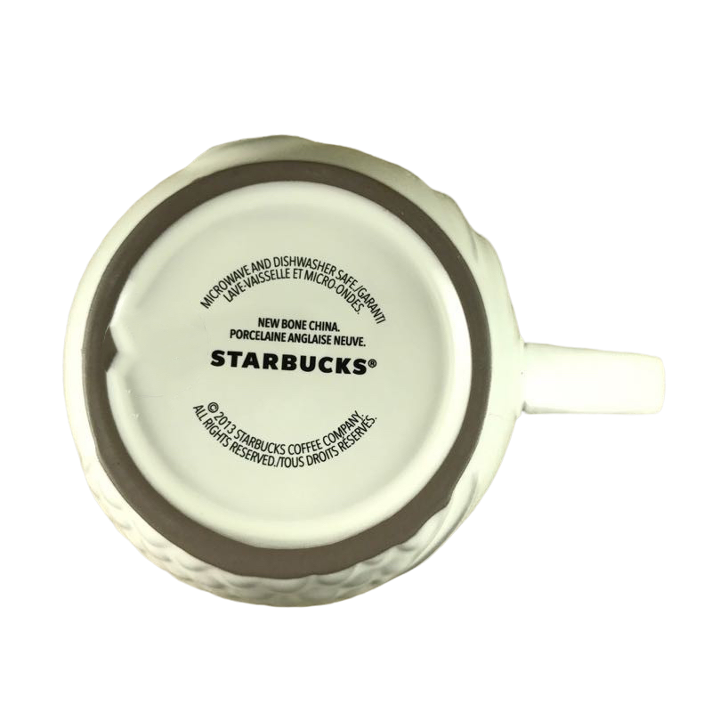 Winking Siren Embossed Mug 2013 Starbucks