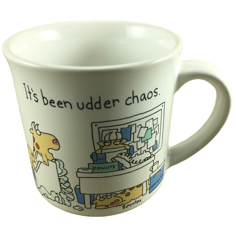 It's Been Udder Chaos Sandra Boynton Mug Recycled Paper Products