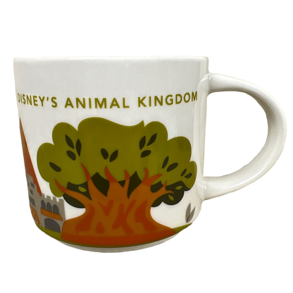 You Are Here Collection Disney Parks Disney's Animal Kingdom Mug Starbucks