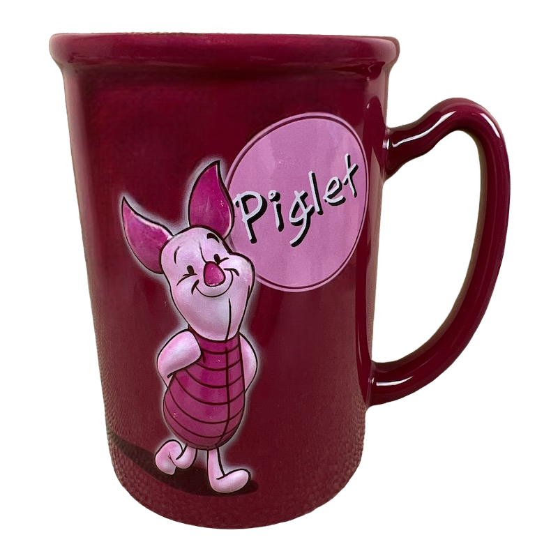 Piglet Pink And Proud Of It! Embossed Mug Disney Store