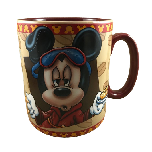 Mickey Mouse Mornings Aren't Pretty Oversized Mug Disney