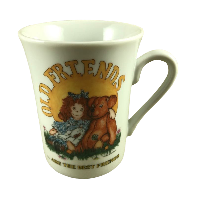 Raggedy Ann Old Friends Are The Best Friends Mug Papel