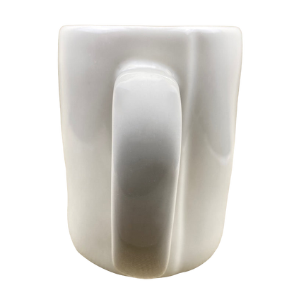 Rae Dunn Artisan Collection LISA Name Mug Cream Inside Magenta