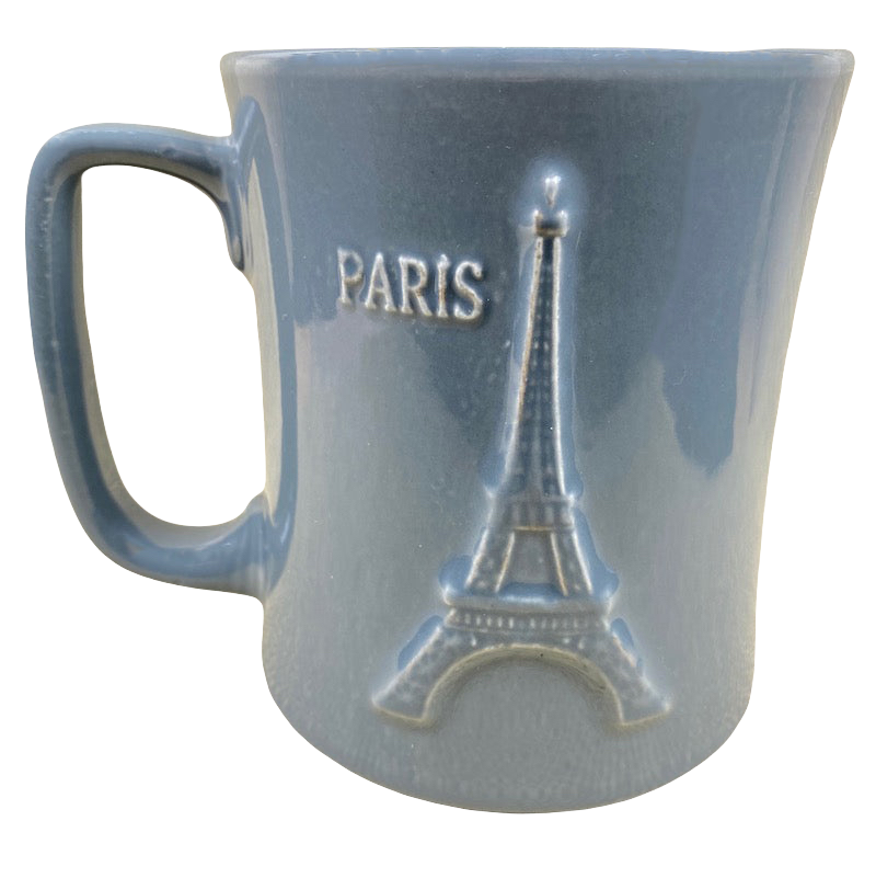 Eiffel Tower Paris Embossed Mug Signature Housewares