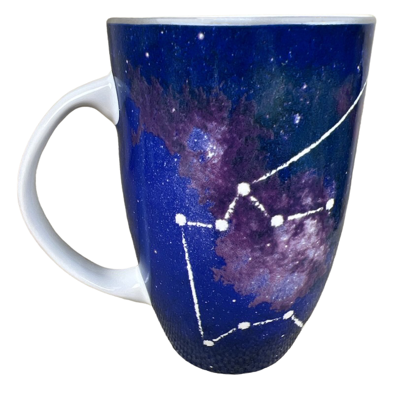 AQUARIUS Tall Zodiac Solar Galaxy Mug Coventry