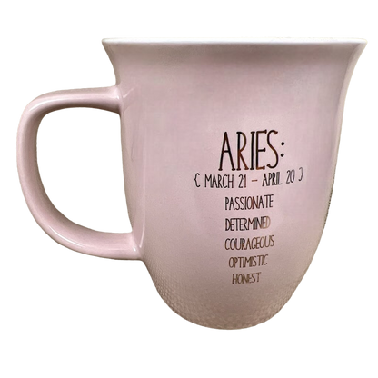 Aries Pink Mug 10 Strawberry Street