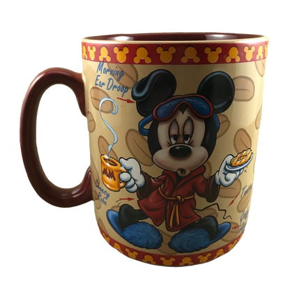 Mickey Mouse Mornings Aren't Pretty Oversized Mug Disney