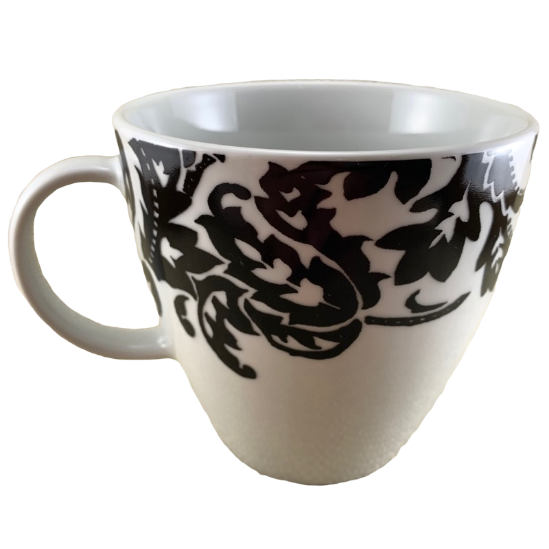 Abstract Black And White Pattern Mug Bed Bath & Beyond