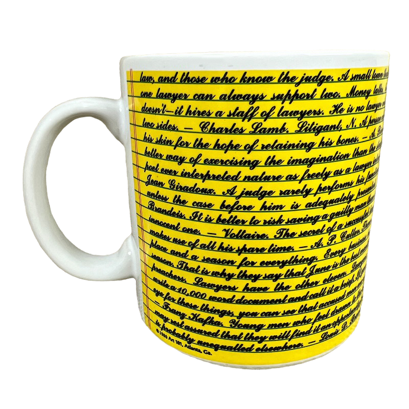 Lawyers Kenneth Grooms Mug The Toscany Collection
