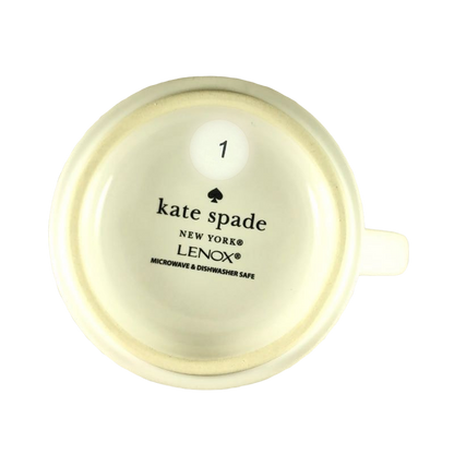 Kate Spade All In Good Taste Pretty Pantry Mug Lenox