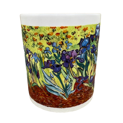 Irises Vincent Van Gogh Master Impressionists D Burrows Mug Chaleur