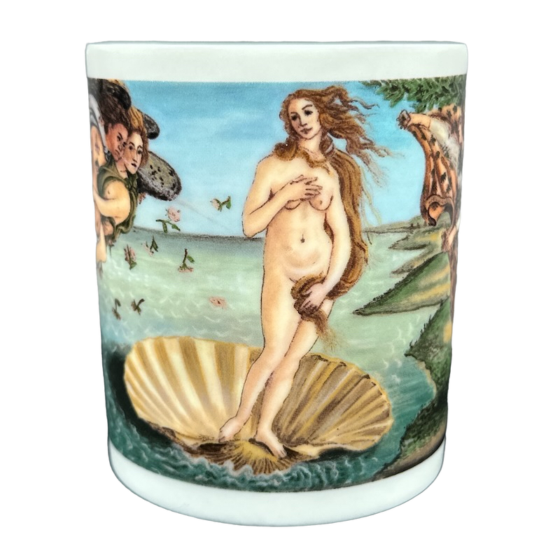 The Birth of Venus Sandro Botticelli Renaissance Collection Zengo Mug Chaleur