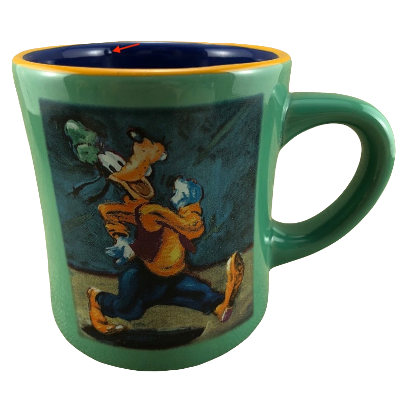 Goofy Green Diner Mug Disney Store