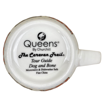 Queens The Caravan Trail Tour Guide Dog And Bone Mug Churchill