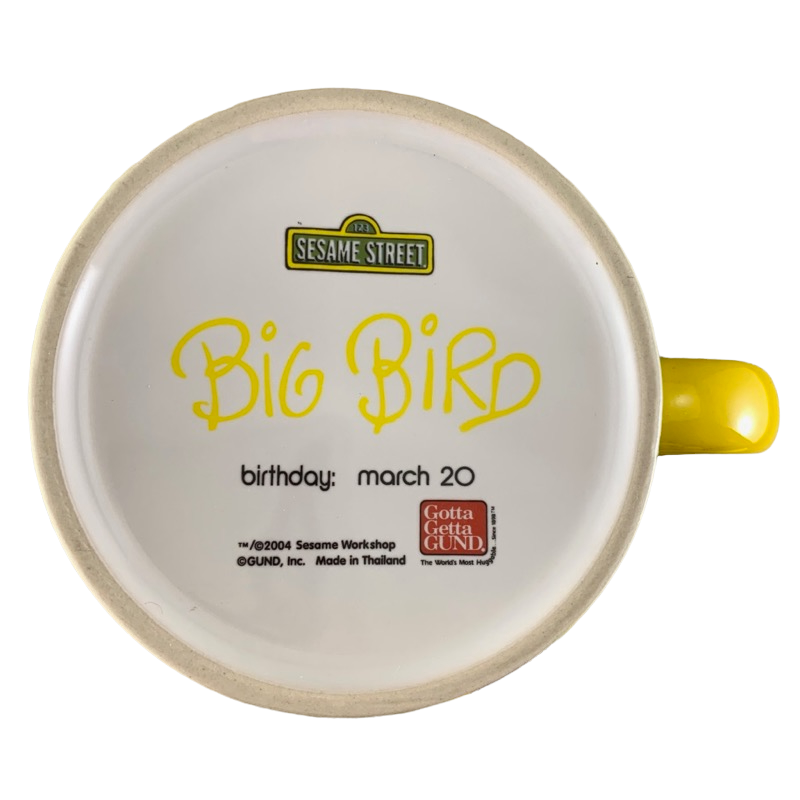 Big Bird Sesame Street Embossed Mug Gund