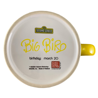 Big Bird Sesame Street Embossed Mug Gund